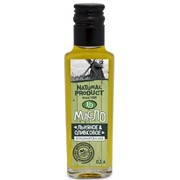 Масло “БО“ растительное - смесь масла льняного нерафинированного с маслом оливковым нерафинированным фотография