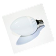 Лампа светодиодная LEDcraft Колба свеча Е14 3 Ватта Синий фотография