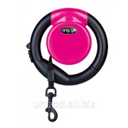 Рулетка для собак Vitakraft Ring Go, розовая фото