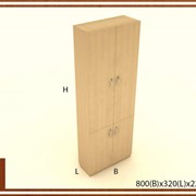 Шкафы офисные из дерева для бумаг и документов фото