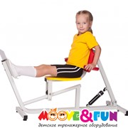 Детский тренажер Жим ногами Moove&Fun MF-E07 фото