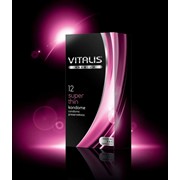 Презервативы VITALIS Premium №12 super thin - супер тонкие фотография