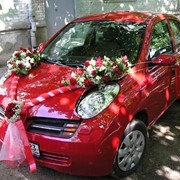 Украшение свадебного автомобиля