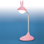 Настольная лампа детская Зверяшки-светяшки 109 Зайчик розовый