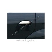 Хром накладки дверных ручек Dacia Logan MCV фото