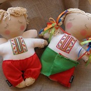 Куклы-ангелы в этно стиле