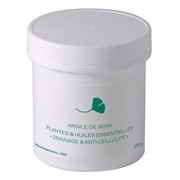 Маска-глина с растениями и эфирными маслами дренажного и анти-целлюлитного действия EffiDerm Corps / Argile de Soin Plantes & Huiles essentielles Drainage & Anti-Cellulite, 450 г