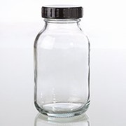 Бутылка для отбора проб, стекло - HK PROBEF GL
