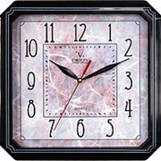 Часы настенные “Вега“ П4-61321/6-24 Классика мрамор фотография