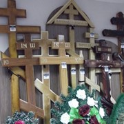 Кресты, гробы, венки похороные