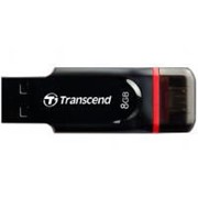 USB флеш накопитель Transcend 8GB JetFlash OTG 340 USB 2.0 (TS8GJF340) фотография