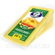 Сыр сычужный полутвёрдый Полесский, 30% фото