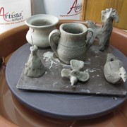 Проведение обучения исуксству лепки и керамики, изготовлению глиняной посуды