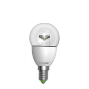LED Лампа EUROLAMP EKO G45 прозрачная 5W E14 3000K LED-G45-05143(D)clear