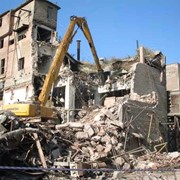 Демонтаж зданий и сооружений фото