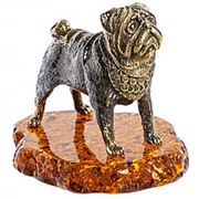 Фигурка “Собака Мопс“ 4,5 см. арт.AM-1309 фотография