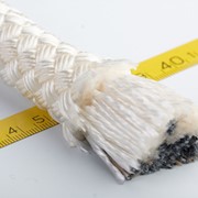 Фал (канат-трос) капроновый (полиамидный) д 22 мм, 25 м фото