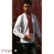 Мужская сорочка с украинской вышивкой (ЯР-02) фото