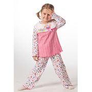 Трикотажные пижамы для девочек фотография