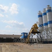 Бетонный завод HZS75 фотография