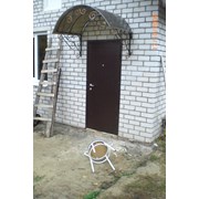 Козырьки с поликарбоната фото