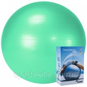 Мяч гимнастический "PALMON", арт.r324075, диам. 75 см, эласт. ПВХ, без насоса, зелен