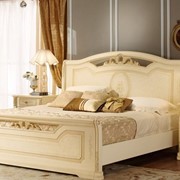 Кровать двойная с ажурным элементом Флориана, 1800х2000 фото