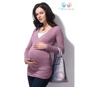 Блуза для беременных и кормящих мам Сабрина