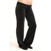 Велюровые брюки женские для беременных Flammber Л028Н фото