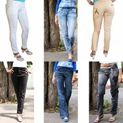 Облегающие женские джинсы оптом фото
