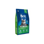 Brit Корм Brit premium Cat для стерилизованных кошек, с курицей и куриной печенью (1,5 кг) фото