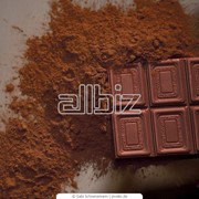 Hатуральный какао-порошок для пищевой промышленности. фотография