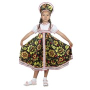 Карнавальный костюм для детей Сималенд Хохлома в кокошнике детский, 30 (110-116 см) фото