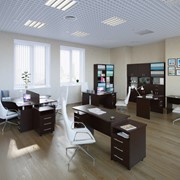 Комплект офисной мебели Сокол П К1 Венге фото