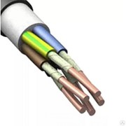 Кабель силовой c медной жилой ВВГнг(А)-FRLSLTx 5х4-1 (N.PE) однопроволочный круглый 6847519 Конкорд фото