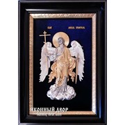 Святой Ангел-хранитель - Икона-премиум В Окладе С Серебром Код товара: ОСФ-САХ-01 фото
