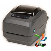 Принтер этикеток Zebra GX420t термотрансферный 203 dpi темный, USB, RS-232, LPT, отрезчик, блок питания, кабель, GX42-102522-000