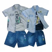 Набор (М) Happy House (1 - 5 лет), набор для мальчика, детская одежда оптом, купить оптом детскую одежду. фото