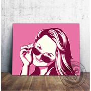 Поп арт портрет фото