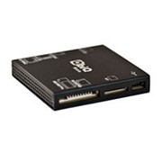 Считыватель карт памяти картридер usb 2.0 QbiQ CR111 Mobile SD-MMC, TF-microSD, miniSD, MS, M2 - металлический корпус фото