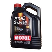 Motul 8100 x-clean 5w40 4l фото