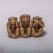 Сувенир Три обезьяны фотография