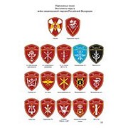 Нарукавные знаки Восточного округа войск национальной гвардии Российской Федерации фотография