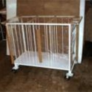 Тележка для транспортировки чистого и грязного белья фото