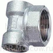 Концевой переходник для подсоединения коллекторов, 3/8 х 1/2 ВР, хромированный, артикул FK 4060 138 фото