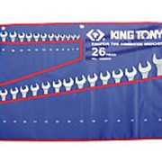 Набор ключей рожково накидных king tony 1226mrn