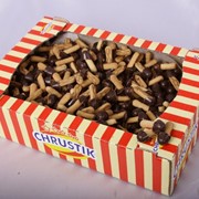 Печиво цукрове “Чудо грибочок“ в шоколадній глазурі фотография