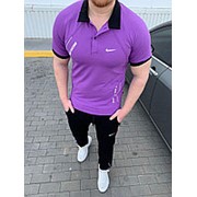 Летний мужской спортивный костюм Nike (2 цвета) НН/-933 - Фиолетовый фотография