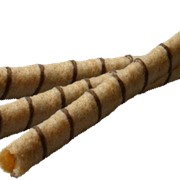 Вафельная трубочка ХРУМКА с начинкой со вкусом згугщене молоко фотография