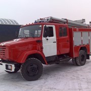 Автоцистерна пожарная АЦП 3/6-40 (4378) (пожарная машина) фото